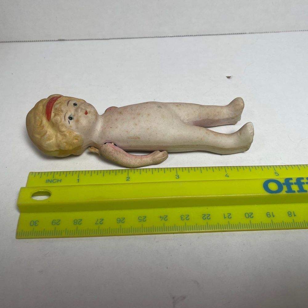 Antique 4.5” Bisque “jointed” Doll Arms move approx 1800’s-early 1900’s $FIRM - Picture 9 of 9